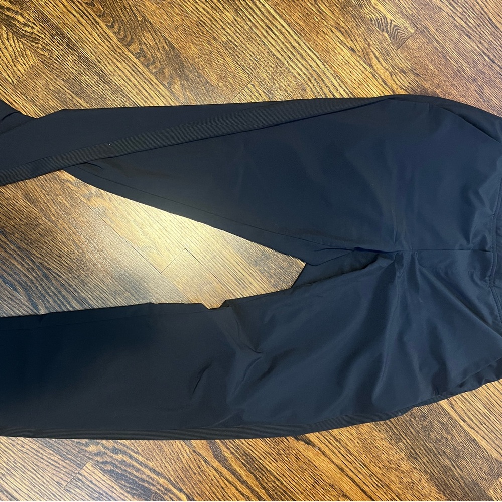 Athleta Black Track Pants Slim Fit Joggers